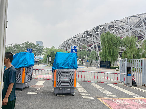 酷暑退散！景區(qū)移動冷風機為您撐起‘清涼保護傘’